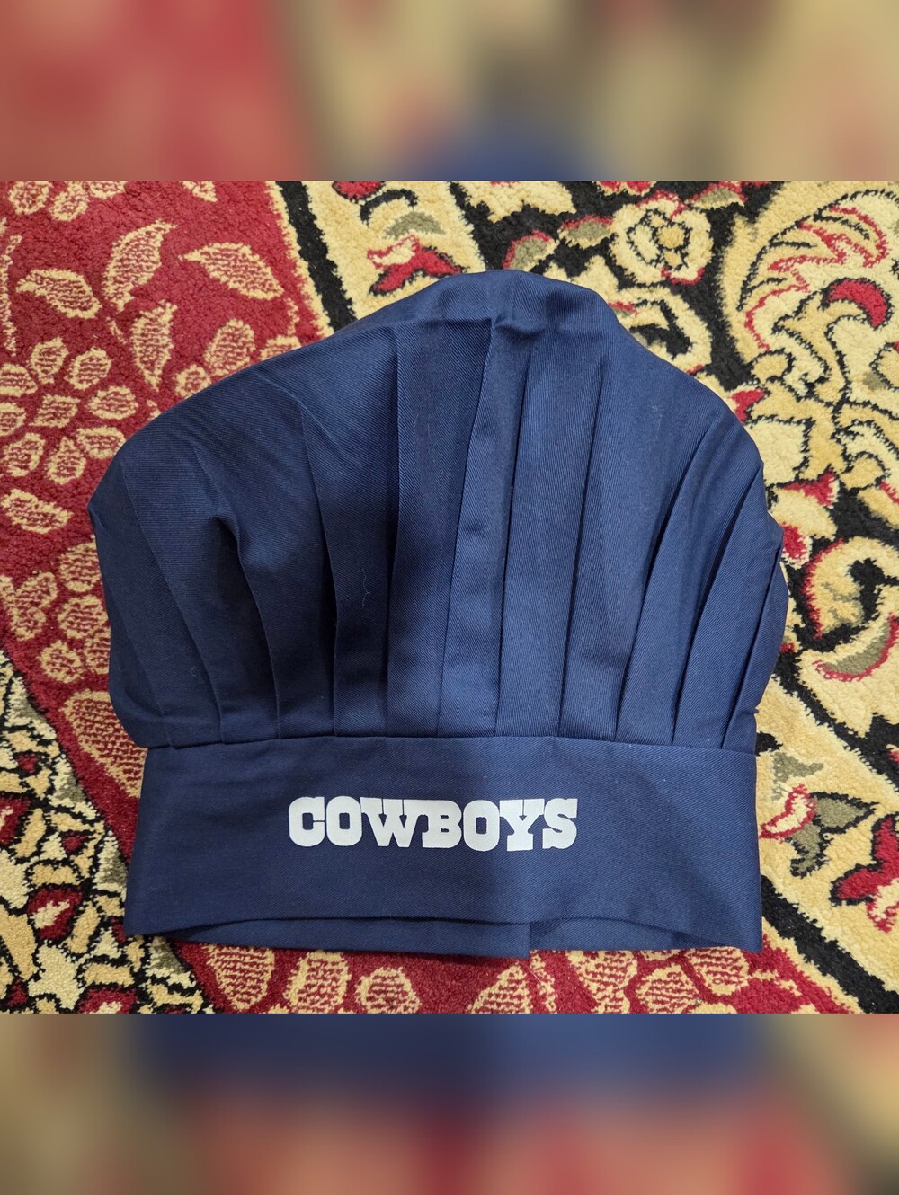 COWBOYS Navy Chef Hat